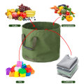 Wholesale heavy duty durable outdoor oxford cloth canvas garden waste bag garden waste lawn leaf bag